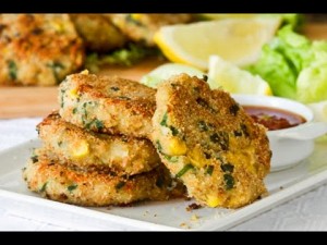 Sweet potato tuna patties